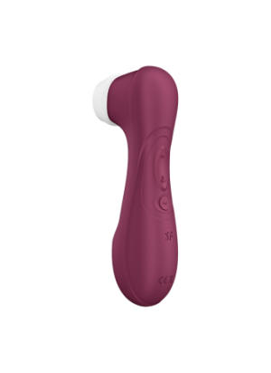 Stimulateur de clitoris 2 embouts avec techonologie Liquid Air Pro 2 Generation 3 rouge USB Satisfyer - CC597814